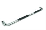 Westin 2014-2018 Chevy Silverado 1500 Dbl Cab (Body Mount) Platinum 4 Oval Nerf Step Bars - SS thumbnail 1
