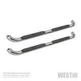 Westin 2016-2018 Nissan Titan XD Crew Cab Platinum 4 Oval Nerf Step Bars - SS thumbnail 3