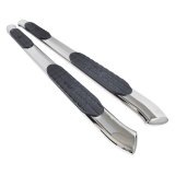 Westin 2005-2017 Toyota Tacoma Double Cab PRO TRAXX 5 Oval Nerf Step Bars - SS thumbnail 2