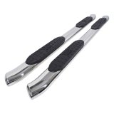 Westin 2005-2017 Toyota Tacoma Double Cab PRO TRAXX 5 Oval Nerf Step Bars - SS thumbnail 6