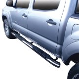 Westin 2005-2017 Toyota Tacoma Double Cab PRO TRAXX 5 Oval Nerf Step Bars - SS thumbnail 8