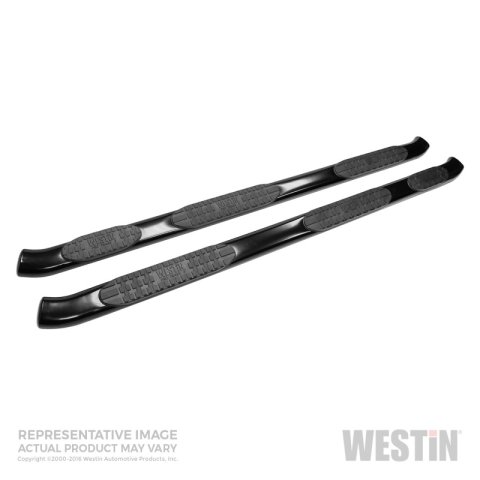 Westin 99-16 Ford F-250/350/450/550 Crew (8 ft bed) PRO TRAXX 5 WTW Oval Nerf Step Bars - Blk thumbnail 3