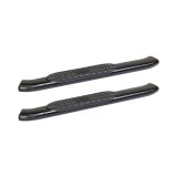 Westin 2014-2018 Chevy Silverado 1500 Reg Cab PRO TRAXX 5 Oval Nerf Step Bars - Black thumbnail 2