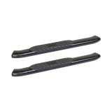 Westin 2014-2018 Chevy Silverado 1500 Reg Cab PRO TRAXX 5 Oval Nerf Step Bars - Black thumbnail 4