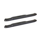 Westin 2014-2018 Chevy Silverado 1500 Reg Cab PRO TRAXX 5 Oval Nerf Step Bars - Black thumbnail 5
