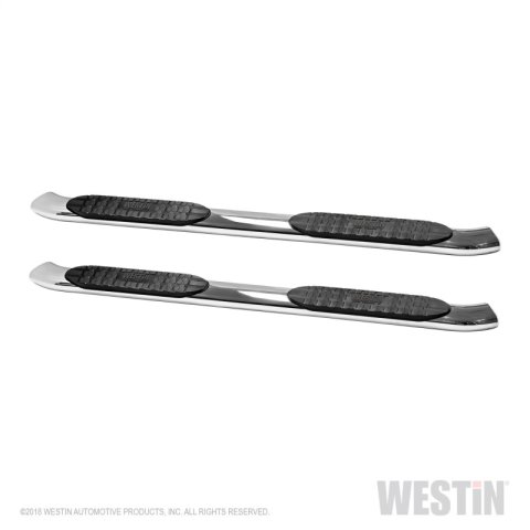 Westin 2015-2018 Ford F-150 SuperCab PRO TRAXX 5 Oval Nerf Step Bars - SS thumbnail 2