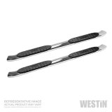 Westin 2016-2018 Nissan Titan XD Crew Cab PRO TRAXX 5 Oval Nerf Step Bars - SS thumbnail 3