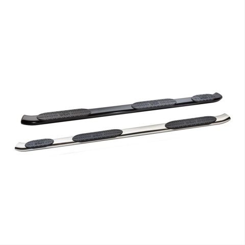 Westin 2016-2018 Nissan Titan XD Crew Cab PRO TRAXX 5 Oval Nerf Step Bars - Black