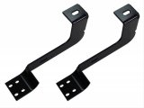 Westin 2002-2008 Dodge Ram Quad Cab 1500 Premier Oval Nerf Step Bar Mount Kit - Black thumbnail 1