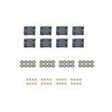 Westin 2002-2008 Dodge Ram Reg Cab 1500 Premier Oval Nerf Step Bar Mount Kit - Black thumbnail 5