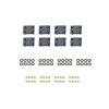Westin 2002-2008 Dodge Ram Reg Cab 1500 Premier Oval Nerf Step Bar Mount Kit - Black thumbnail 8