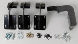Westin 99-16 Ford F-250/350/450/550HD Reg/Supr Cab/Crew Premier Oval Nerf Step Bar Mount Kit - Blk thumbnail 2