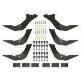 Westin 99-16 Ford F-250/350/450/550HD Reg/Supr Cab/Crew Premier Oval Nerf Step Bar Mount Kit - Blk thumbnail 3
