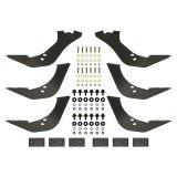 Westin 99-16 Ford F-250/350/450/550HD Reg/Supr Cab/Crew Premier Oval Nerf Step Bar Mount Kit - Blk thumbnail 4
