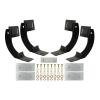 Westin 97-04 Ford F-150/250LD (Heritage Ed.) Reg/Ext Cab Premier Oval Nerf Step Bar Mount Kit - Blk thumbnail 8