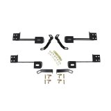 Westin 99-14 Chevy Silv 2500/3500 Reg/Ext Cab Premier Oval Nerf Step Bar Mount Kit - Blk thumbnail 2