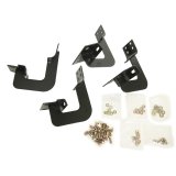 Westin 2007-2014 Ford Expedition EL Premier Oval Nerf Step Bar Mount Kit - Black thumbnail 1