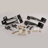 Westin 1988-1999 Chevrolet/GMC C/K Series Ext Cab Premier Oval Nerf Step Bar Mount Kit - Black thumbnail 2