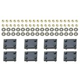 Westin 2000-2013 Chevy/GMC Tahoe 4dr (Excl 43135 Z71) Premier Oval Nerf Step Bar Mount Kit - Black thumbnail 6