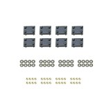 Westin 05-13 Chevy/GMC Suburban/Tahoe/Yukon (excl Z71) Premier Oval Nerf Step Bar Mount Kit - Blk thumbnail 7