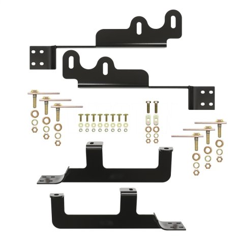 Westin 2008-2017 Buick/Chevrolet/GMC/Saturn Enclave Premier Oval Nerf Step Bar Mount Kit - Black thumbnail 3