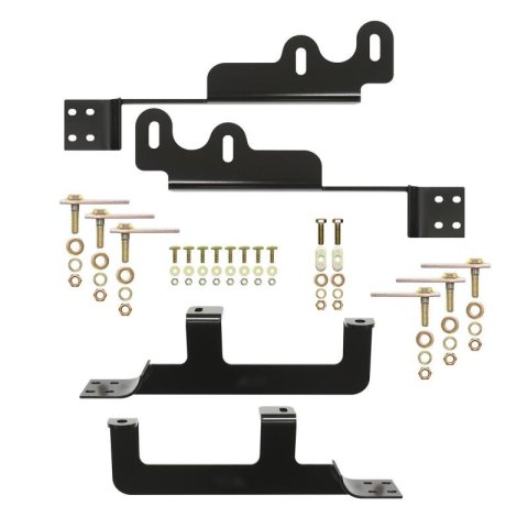 Westin 2008-2017 Buick/Chevrolet/GMC/Saturn Enclave Premier Oval Nerf Step Bar Mount Kit - Black thumbnail 6