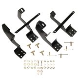 Westin 2011-2018 Ford Explorer 4dr Premier Oval Nerf Step Bar Mount Kit - Black thumbnail 3