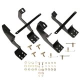 Westin 2011-2018 Ford Explorer 4dr Premier Oval Nerf Step Bar Mount Kit - Black thumbnail 6