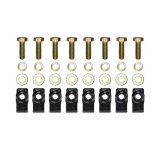 Westin 2014-2018 Chevy Silverado 1500 Reg Cab Premier Oval Nerf Step Bar Mount Kit - Black thumbnail 6