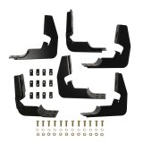 Westin 2014-2018 Chevy Silverado 1500 Dbl/Crew Cab Premier Oval Nerf Step Bar Mount Kit - Black thumbnail 2