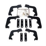 Westin 2015-2018 Chevrolet/GMC Colorado/Canyon Crew Cab Premier Oval Nerf Step Bar Mount Kit - Black thumbnail 1