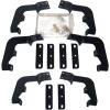 Westin 2015-2018 Chevrolet/GMC Colorado/Canyon Crew Cab Premier Oval Nerf Step Bar Mount Kit - Black thumbnail 8