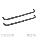 Westin 2004-2007 Buick/Chevrolet/GMC/Isuzu/Oldsmobile Rainier E-Series 3 Nerf Step Bars - Black thumbnail 4