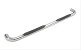 Westin 2014-2018 Chevy Silverado 1500 Crew Cab (Body Mount) E-Series 3 Nerf Step Bars - SS thumbnail 1