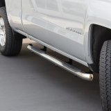 Westin 2014-2018 Chevy Silverado 1500 Crew Cab (Body Mount) E-Series 3 Nerf Step Bars - SS thumbnail 8