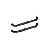 Westin 2015-2017 Chevy Silverado 25/3500 Reg Cab (Body Mount) E-Series 3 Nerf Step Bars - Black thumbnail 4