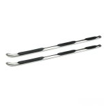 Westin 2015-2018 Ford F-150 SuperCab (6.5ft Bed) Platinum 4 Oval WTW Nerf Step Bars - SS thumbnail 2