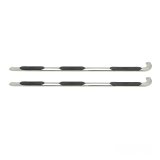 Westin 2015-2018 Ford F-150 SuperCab (6.5ft Bed) Platinum 4 Oval WTW Nerf Step Bars - SS thumbnail 9