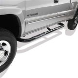 Westin 1999-2013 Chevy Silverado 1500 Ext Cab Signature 3 Nerf Step Bars - Black thumbnail 1