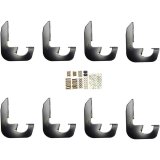 Westin 1992-1999 Chevrolet Suburban Running Board Mount Kit - Black thumbnail 6