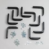 Westin 2007-2013 GMC Silverado/Sierra 1500 Reg Cab Running Board Mount Kit - Black thumbnail 2