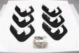 Westin 2007-2013 Chevy Silverado 1500 Ext. Cab Running Board Mount Kit - Black thumbnail 3