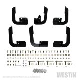 Westin 2009-2018 Dodge/Ram 1500 Quad/Crew Cab Running Board Mount Kit - Black thumbnail 2