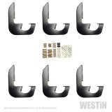 Westin 2014-2018 Chevrolet/GMC Silverado Sierra 1500 Dbl Crew Cab Running Board Mount Kit - Black thumbnail 2
