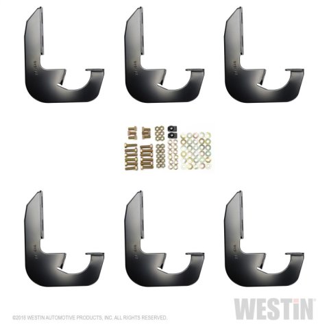 Westin 2015-2018 Chevrolet/GMC Colorado/Canyon Crew Cab Running Board Mount Kit - Black thumbnail 2