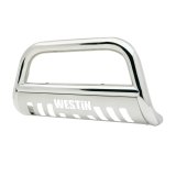 Westin 2015-2018 Chevy Silverado 25/3500 E-Series Bull Bar - SS thumbnail 4