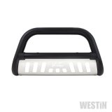 Westin 2016-2018 Toyota Tacoma Ultimate Bull Bar - Black thumbnail 2