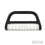 Westin 2016-2018 Toyota Tacoma Ultimate Bull Bar - Black thumbnail 3