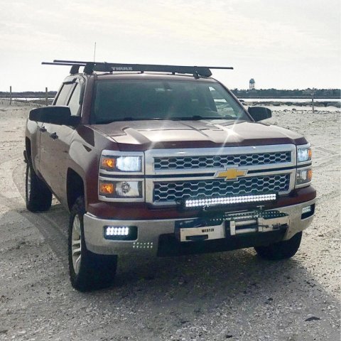 Westin 2014-2017 Chevrolet Silverado 1500 MAX Winch Tray Face Plate - SS thumbnail 6