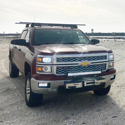 Westin 2014-2017 Chevrolet Silverado 1500 MAX Winch Tray Face Plate - SS thumbnail 7